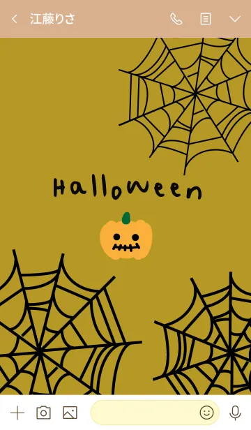 [LINE着せ替え] Simple Halloween2019の画像3