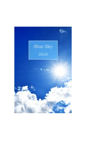 [LINE着せ替え] Blue Sky ～21～の画像1