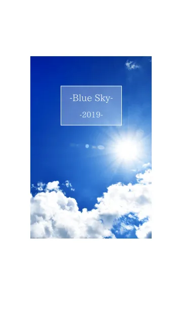 [LINE着せ替え] Blue Sky ～14～の画像1