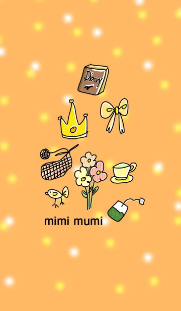 [LINE着せ替え] mimi mumiの画像1
