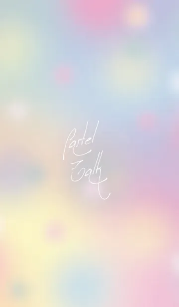 [LINE着せ替え] Pastel Talk .の画像1