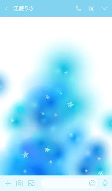 [LINE着せ替え] 小さく輝く星の画像3