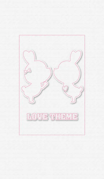 [LINE着せ替え] Stitch Love Theme 14.の画像1