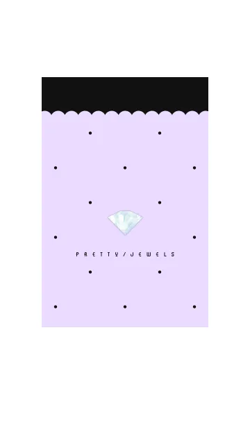プリティージュエル/パープルの着せ替えメイン画像