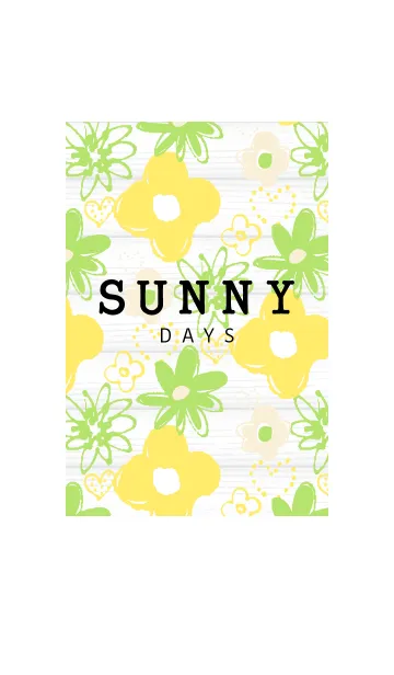 [LINE着せ替え] SUNNY DAYS yellowの画像1