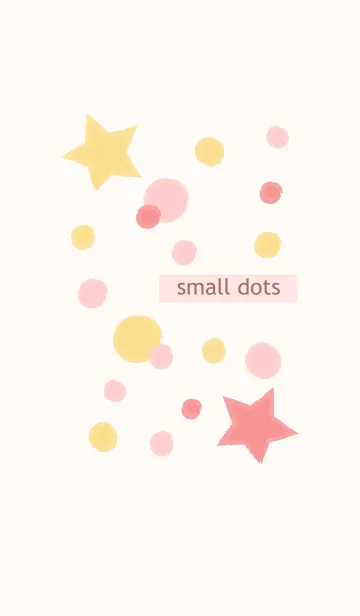 [LINE着せ替え] Small colorful dotsの画像1