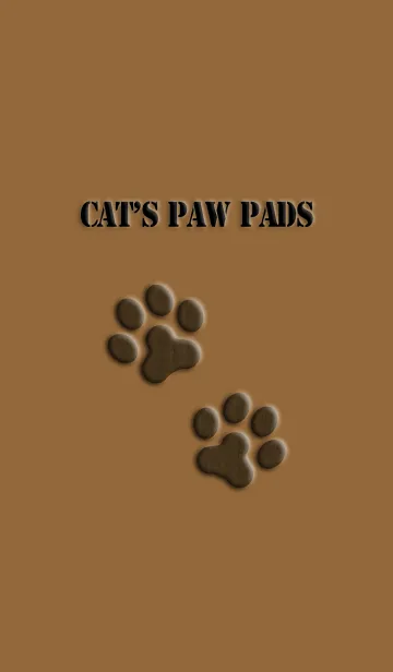 [LINE着せ替え] ネコの肉球と焼き印風の画像1