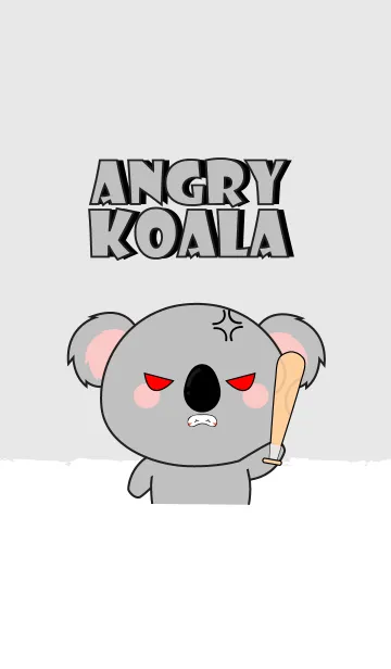 [LINE着せ替え] Angry Koala Theme (jp)の画像1