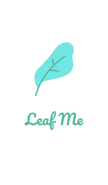 [LINE着せ替え] Leaf Meの画像1