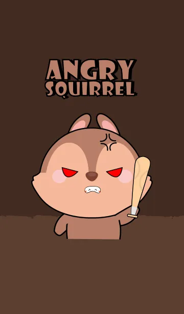 [LINE着せ替え] Angry squirrel Theme (jp)の画像1