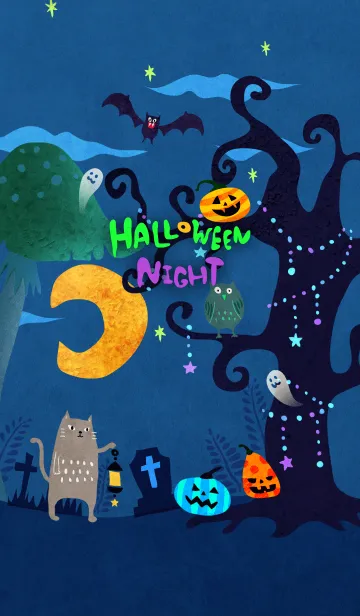 HALLOWEEN - NIGHT ハロウィン2019の着せ替えメイン画像