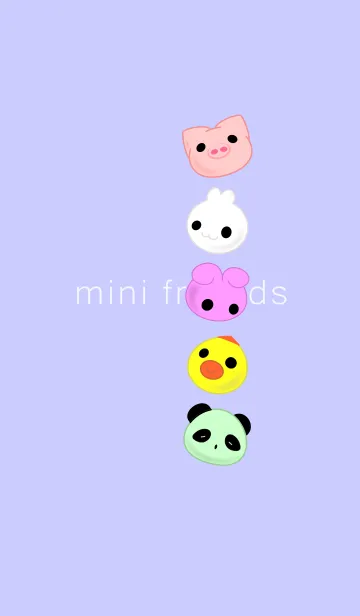 [LINE着せ替え] mini_friendsの画像1