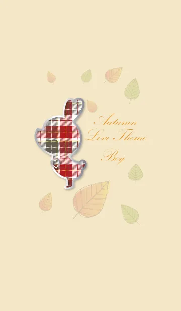 [LINE着せ替え] Autumn Love Theme Boy 6.の画像1