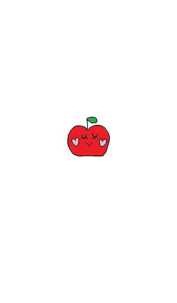 [LINE着せ替え] Happy apple chan themeの画像1