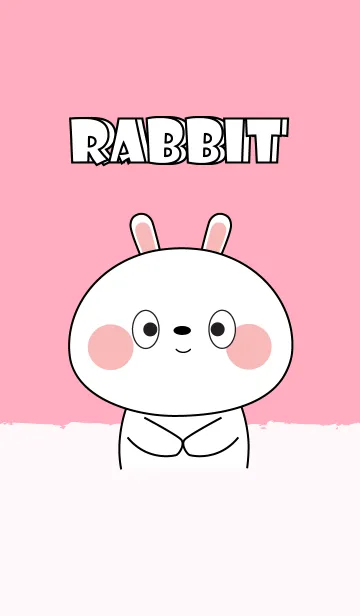 [LINE着せ替え] I Love White Rabbit (jp)の画像1