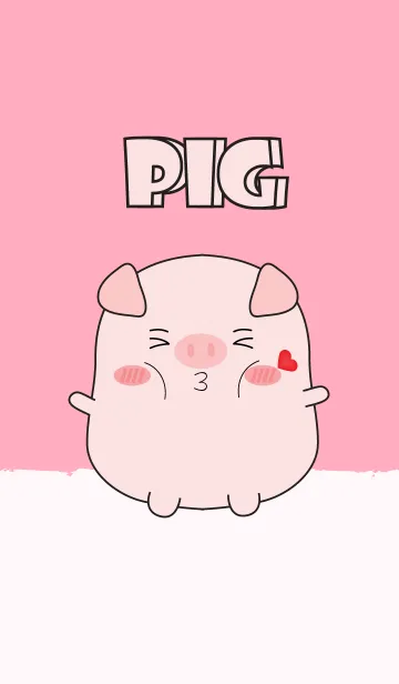 [LINE着せ替え] Emotions Fat Pig (jp)の画像1