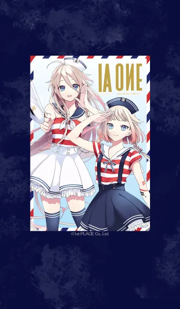 [LINE着せ替え] IA ＆ ONE MARINEの画像1