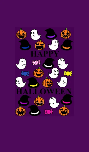 [LINE着せ替え] Halloween2019 シンプルポップの画像1