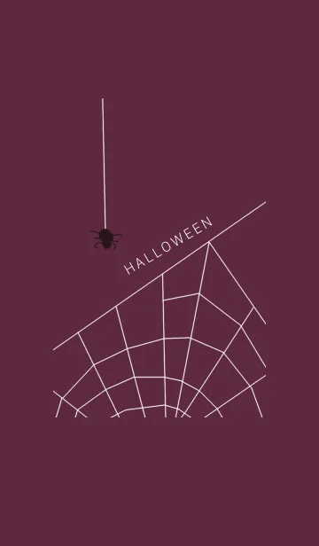 [LINE着せ替え] Halloween2019スパイダーの画像1