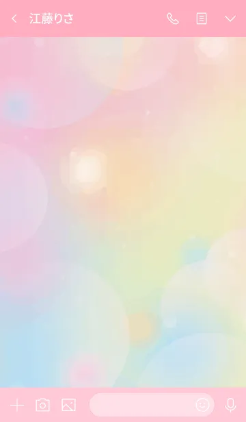 [LINE着せ替え] Pastel Freshの画像3