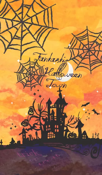 [LINE着せ替え] Fantastic Halloween Town @ハロウィン2019の画像1