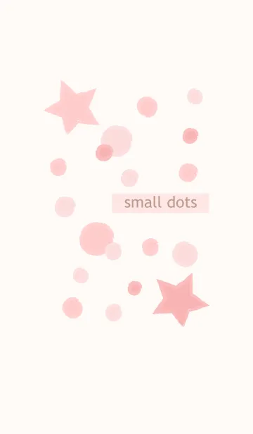 [LINE着せ替え] Small colorful dots 6の画像1