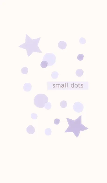 [LINE着せ替え] Small colorful dots 7の画像1