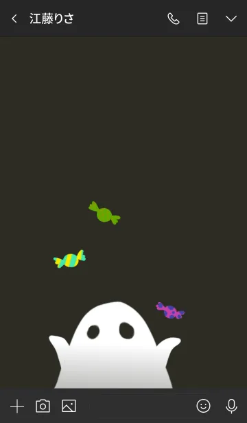 [LINE着せ替え] CandyHalloween2019の画像3