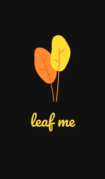[LINE着せ替え] Leaf Me Summer Dark Mode Themeの画像1