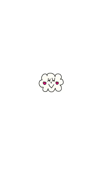 [LINE着せ替え] Happy smile cloud themeの画像1