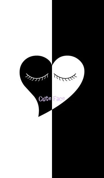 [LINE着せ替え] Cute face Theme 4.の画像1