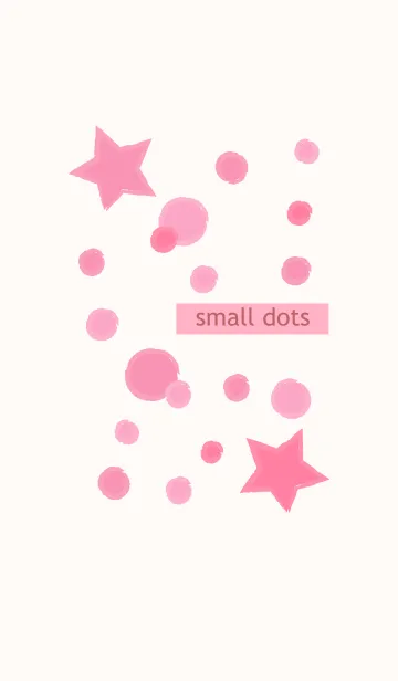 [LINE着せ替え] Small colorful dots 8の画像1