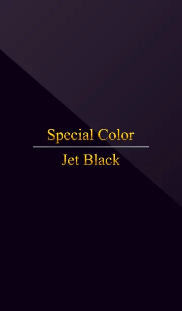 [LINE着せ替え] Special Color Jet Blackの画像1