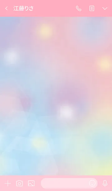 [LINE着せ替え] Pastel World +*の画像3