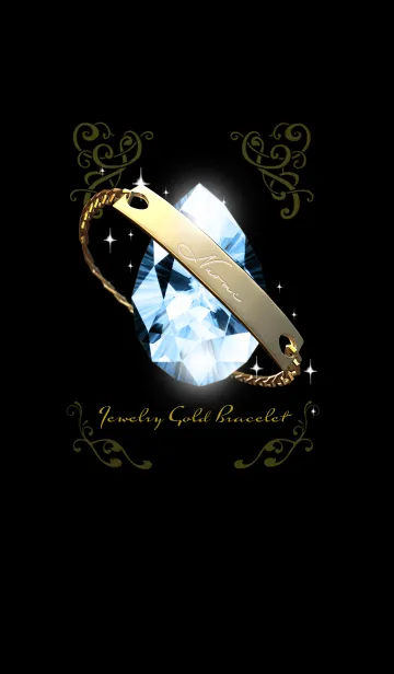 [LINE着せ替え] なおみさんのジュエリーゴールドブレスの画像1