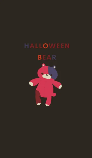 [LINE着せ替え] クマさんHalloween2019の画像1