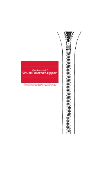 [LINE着せ替え] Chuck,Fastener,Zipperの画像1