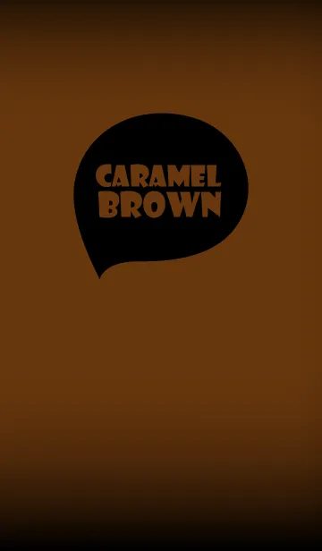 [LINE着せ替え] caramel brown and black (jp)の画像1