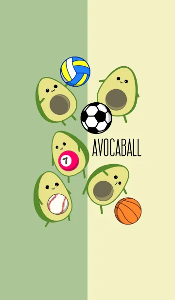 [LINE着せ替え] Avocaball _の画像1