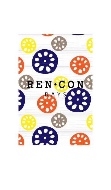 [LINE着せ替え] REN-CON DAYS blueの画像1