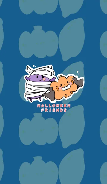 [LINE着せ替え] ハロウィン2019 Halloween Friendsの画像1