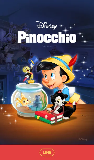 [LINE着せ替え] ピノキオの画像1