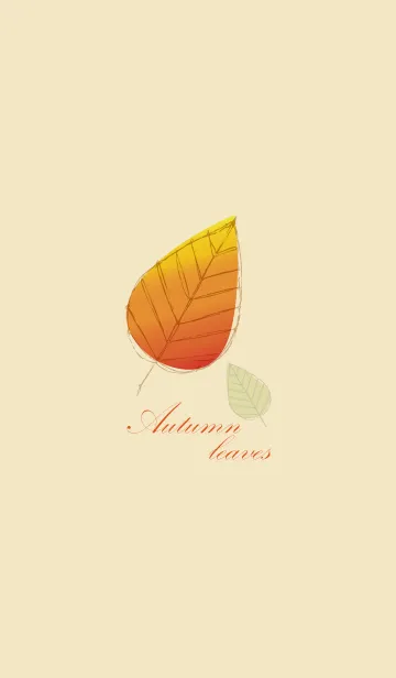 [LINE着せ替え] Autumn leaves 2019 No2.の画像1