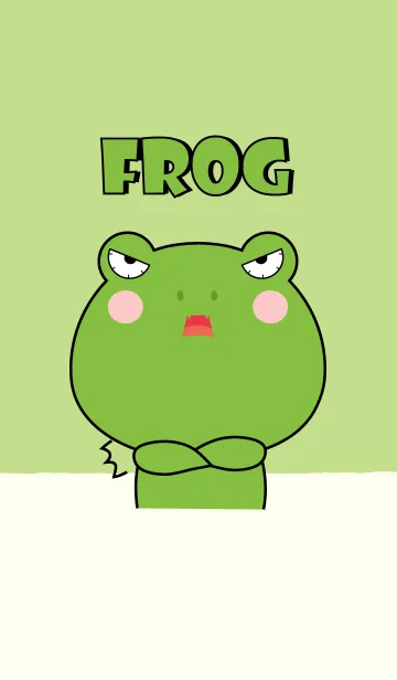 [LINE着せ替え] Angry Frog Theme (jp)の画像1
