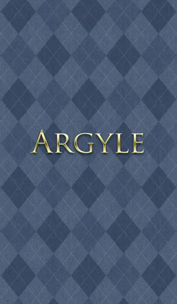 [LINE着せ替え] ARGYLE DENIMの画像1