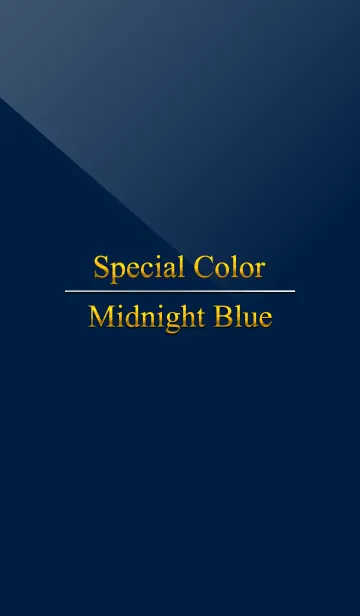 [LINE着せ替え] Special Color Midnight Blueの画像1