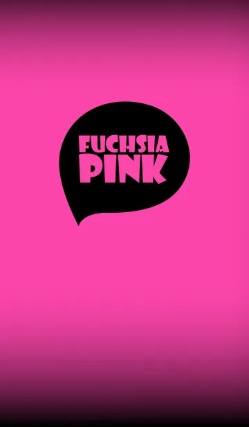 [LINE着せ替え] fuchsia pink and black (jp)の画像1