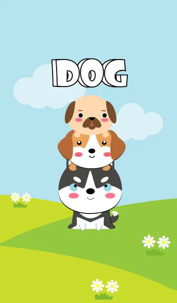 [LINE着せ替え] Love Dog Gang Theme (jp)の画像1