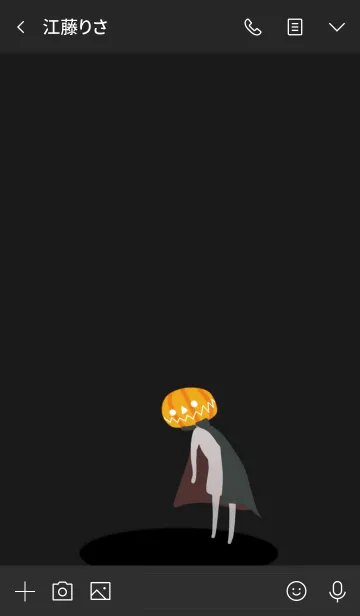 [LINE着せ替え] カボチャHalloween2019の画像3