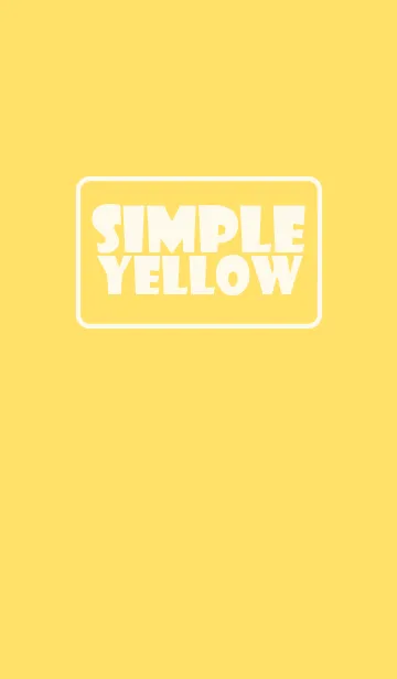 [LINE着せ替え] Love Yellow theme (jp)の画像1